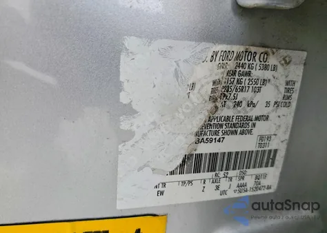 2012 Ford Edge Se z USA, uszkodzony, nr VIN 2FMDK3GCXCBA59147